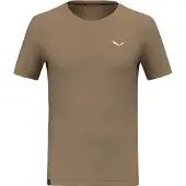 Salewa Eagle Minilogo Merino Short Sleeve T-shirt Marron S Homme