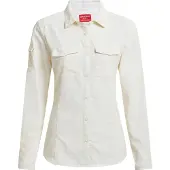 Craghoppers Nosilife Adventure Iii Long Sleeve Shirt Beige 42 Femme
