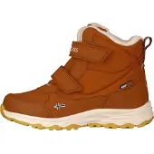 TROLLKIDS Bottes de randonnée pour enfants Hafjell, modèle à lacets, couleur orange, pour un usage quotidien