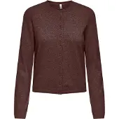 ONLY Cardigan 'ONLLOYAL' aubergine
