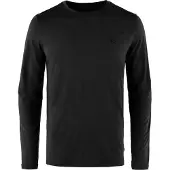 Fjällräven Abisko Wool Long Sleeve T-shirt Noir L Homme