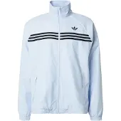 Adidas Veste mi-saison 'CHEST STRIPES TRACK' bleu clair / noir