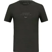 Salewa Eagle Eitd Merino Short Sleeve T-shirt Vert M Homme