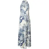 GUESS Robe de soirée bleu violet / blanc