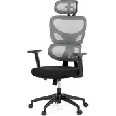 Autronic Siège de bureau KA-K2080 GRIS
