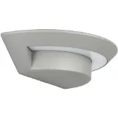 SU-MA Applique LED moderne d'extérieur 7W argent IP54 UFO 1880S
