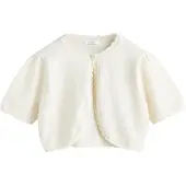 Next Cardigan blanc cassé