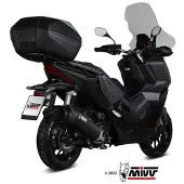 MIVV Mover Honda Adv 350 2022-24 Mv.ho.0004.lv Homologated Slip On Muffler Argenté Homologated