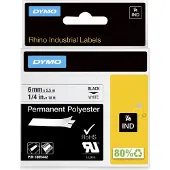 Dymo 1805442 - (6 mm) - Noir sur blanc - Ruban