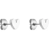 Purelei Boucles d'oreilles 'Tiny Heart' argent