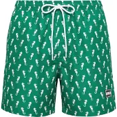 Urban Classics Pattern Swimming Shorts Vert 3XL Homme
