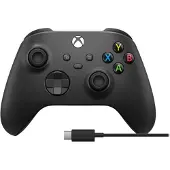 Microsoft Xbox EP2-29944 accessoire de jeux vidéo Noir Bluetooth/USB Manette de jeu Analogique/Numérique Android, PC, Xbox One, Xbox Series S, Xbox Series X, iOS