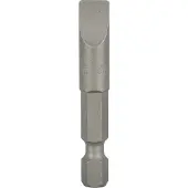 Bosch Embout de vissage extra-dur S 1,2 x 8,0, 49 mm, pack de 3 (Fente de vis)