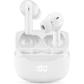 Cellularline 8018080490620 Casque Sans fil Ecouteurs Appels/Musique Bluetooth Blanc