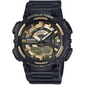 Casio Aeq110bw9avdf 52.2mm 10atm Quartz Analog/digital Watch Doré Homme