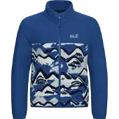 Jack Wolfskin Paw Era 100 Print Jacket Bleu 164 cm Garçon