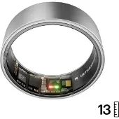 Ultrahuman Ring AIR Raw Titanium - Size 13 (13, Titane), Bague connectée, Gris