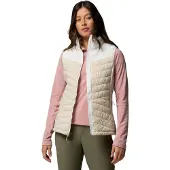 Columbia Powder Pass Iii Hybrid Vest Beige XS Femme