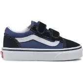 Vans Baskets 'Old Skool V' bleu / bleu nuit / blanc