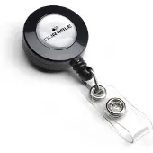 Durable Enrouleur de badge rétractable extensible jusqu'à 23" Paquet de 10 (815258)