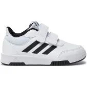 Adidas Chaussure de sport 'Tensaur' noir / blanc
