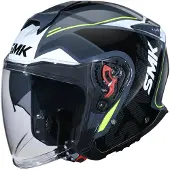 SMK-Link GTJ Tourer Noir Gris Casque Jet Taille S