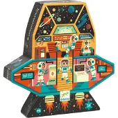 Djeco Puzzle Station spatiale 54 pièces