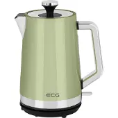 Ecg RK 1766 Vintage Olive | Bouilloire électrique | 1,7 litre | 2200 W |