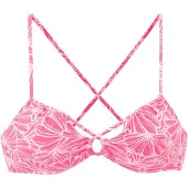 Venice beach Hauts de bikini rose / blanc