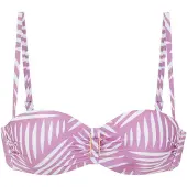 LASCANA Hauts de bikini lilas / blanc