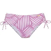 LASCANA Bas de bikini mauve / blanc