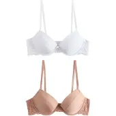 Next Soutien-gorge nude / blanc