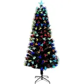 vidaXL Sapin de Noël artificiel Vert 210 cm PVC