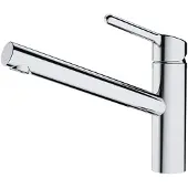 Franke Robinet ORBIT en CHROME avec bec fixe / Robinet de cuisine / Mitigeur monocommande