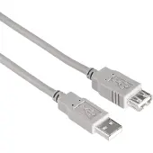 Hama Câble d'extension USB 2.0 3m gris