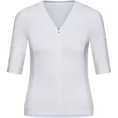 POC Raceday Short Sleeve Jersey Blanc M Femme