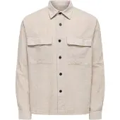 Only & Sons Chemise 'ONSCaiden' greige