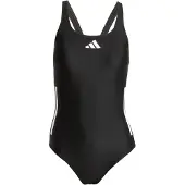 Adidas 3 Stripes C-back Swimsuit Noir 36 Femme