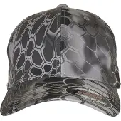 Urban Classics Casquette 'Kryptek' anthracite / gris clair / gris foncé