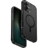 Uniq etui Combat iPhone 16 Plus 6.7" Magclick Charging czarny/carbon black (Apple iPhone 16 Plus), Coque pour téléphone portable, Noir