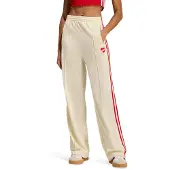 Adidas Originals Pantalon 'Firebird' rouge foncé / blanc cassé