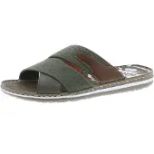 Rieker Nu-pieds casual en Vert kaki Simili cuir 42