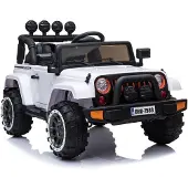 Lean cars Véhicule électrique pour enfants Jeep BRD-7588 Blanc
