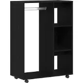 vidaXL Armoire Chêne noir 80 x 40 x 110 cm Bois composite