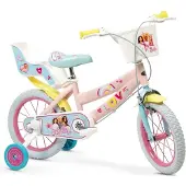 Toimsa Vélo Barbie 12 pouces pour filles de 3 à 5 ans - Rose