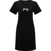 Miss Tee Robe gris clair / noir / blanc
