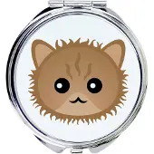 Art-Dog Miroir de poche Selkirk Rex de la marque