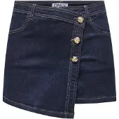 ONLY Jupe 'ONLLILLIE' bleu nuit