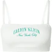 Calvin Klein Lv00qf8710 Bandeau Bra Blanc L Femme