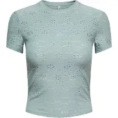 ONLY T-shirt 'ONLSmilla' vert pastel